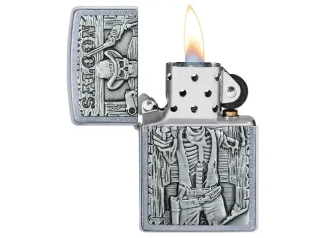 Запальничка Zippo 49298 Saloon Skull Emblem Фото 2